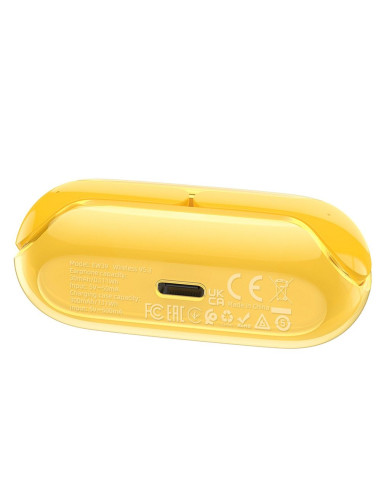 Écouteurs sans fil bluetooth HOCO TWS ENC EW39 jaune