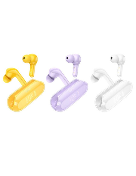 Écouteurs sans fil bluetooth HOCO TWS ENC EW39 jaune