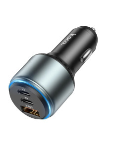HOCO chargeur de voiture USB A + 2 x Type C PD QC 95W NZ9 noir