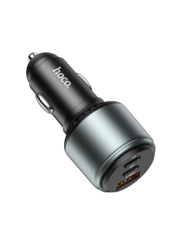 HOCO chargeur de voiture USB A + 2 x Type C PD QC 95W NZ9 noir