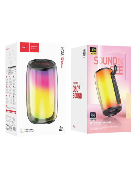 HOCO enceinte bluetooth HC18 noir