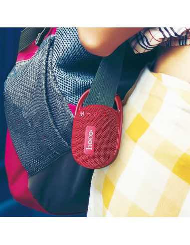 HOCO enceinte bluetooth HC17 rouge