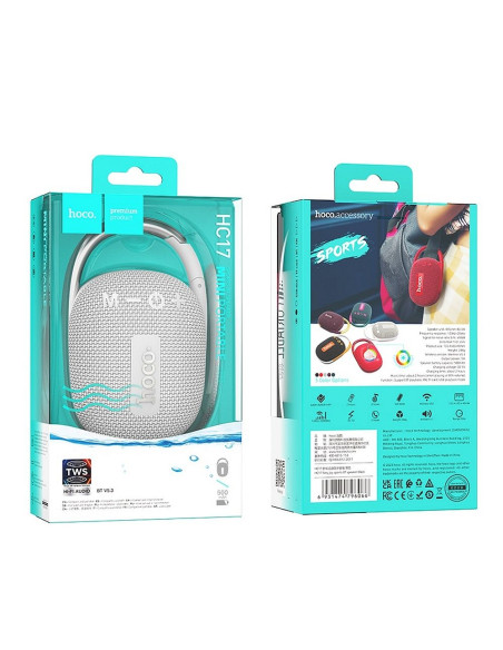 HOCO enceinte bluetooth HC17 gris