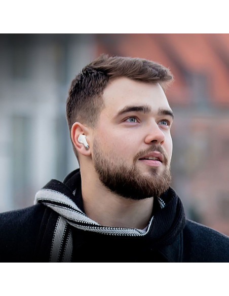 Écouteurs sans fil bluetooth HOCO TWS EQ2 blanc