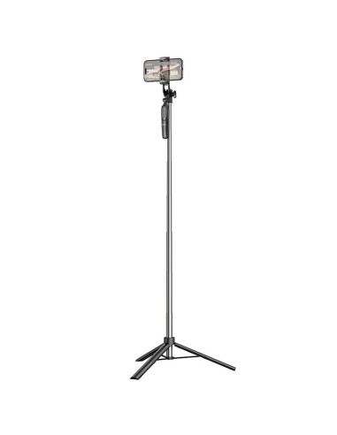 HOCO selfie stick with bluetooth remote control tripod K19 black