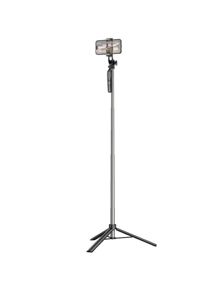 HOCO selfie stick with bluetooth remote control tripod K19 black