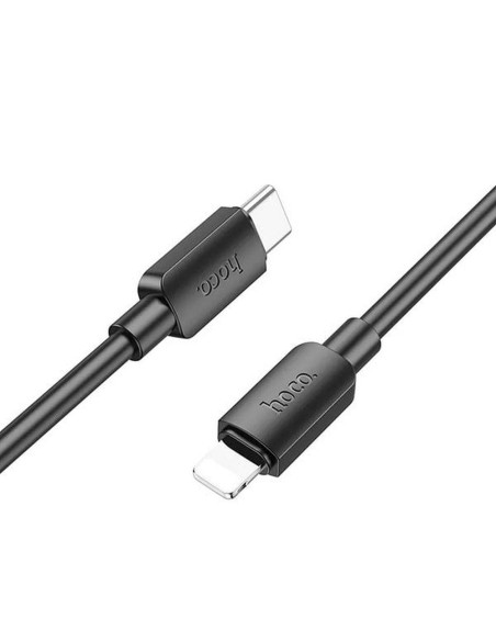 Câble HOCO Type C vers Lightning PD 2.4A 20W X96 1 m noir