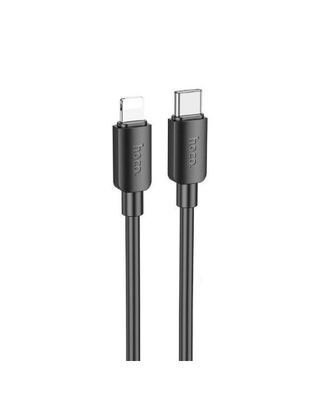 Câble HOCO Type C vers Lightning PD 2.4A 20W X96 1 m noir