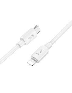 Câble HOCO Type C vers Lightning PD 2.4A 20W X96 1 m blanc
