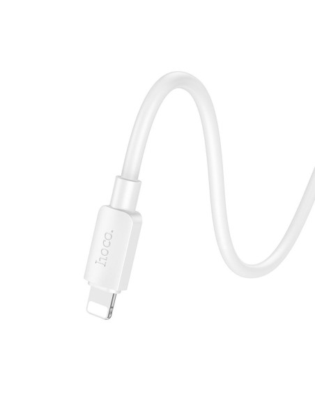 Câble HOCO Type C vers Lightning PD 2.4A 20W X96 1 m blanc