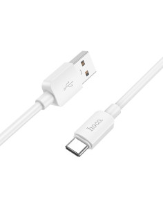 HOCO Câble USB A vers Type C PD 2.4A 27W X96 1 m blanc
