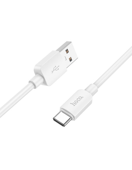 HOCO Câble USB A vers Type C PD 2.4A 27W X96 1 m blanc