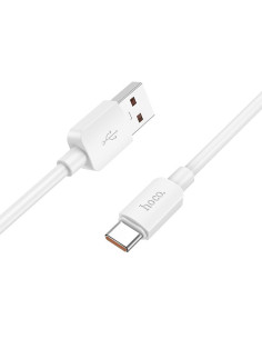 HOCO Câble USB A vers Type C PD 6A 100W X96 1 m blanc