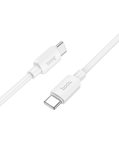 Câble HOCO Type C à Type C PD 3A 60W X96 1 m blanc