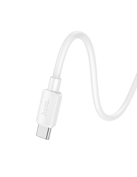 Câble HOCO Type C à Type C PD 3A 60W X96 1 m blanc