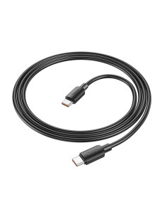 Câble HOCO Type C à Type C PD 6A 100W X96 1 m noir 2