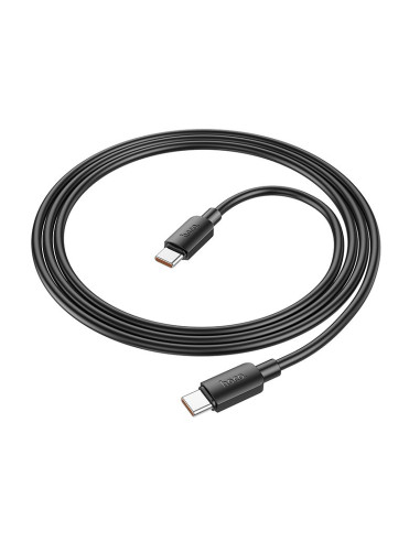 Câble HOCO Type C à Type C PD 6A 100W X96 1 m noir
