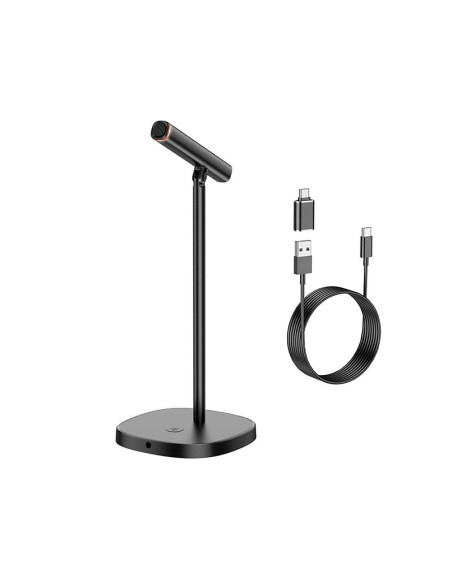 Microphone de bureau HOCO L16 noir