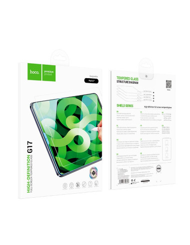 HOCO tempered glass HD Shield series full-screen - for iPad 9,7" black (G17)
