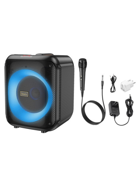 HOCO enceinte bluetooth + microphone HA1 Graceful noir