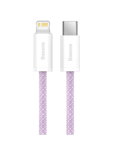 Câble BASEUS Type C vers Lightning PD 20W Dynamic CALD000005 1 m violet