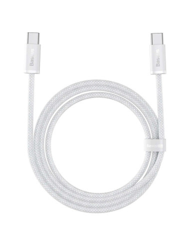Câble BASEUS Type C vers Type C PD 100W Dynamic CALD000202 1 m blanc