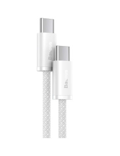 Câble BASEUS Type C vers Type C PD 100W Dynamic CALD000202 1 m blanc 2