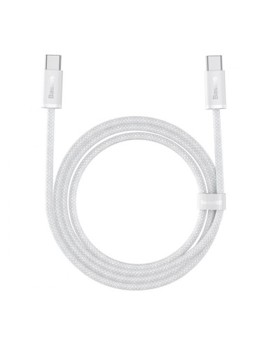 Câble BASEUS Type C vers Type C PD100W Power Delivery Dynamic Series CALD000302 2m blanc
