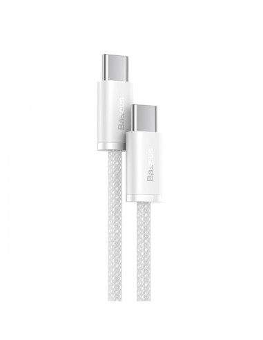 Câble BASEUS Type C vers Type C PD100W Power Delivery Dynamic Series CALD000302 2m blanc
