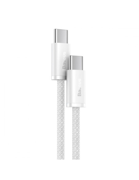 Câble BASEUS Type C vers Type C PD100W Power Delivery Dynamic Series CALD000302 2m blanc