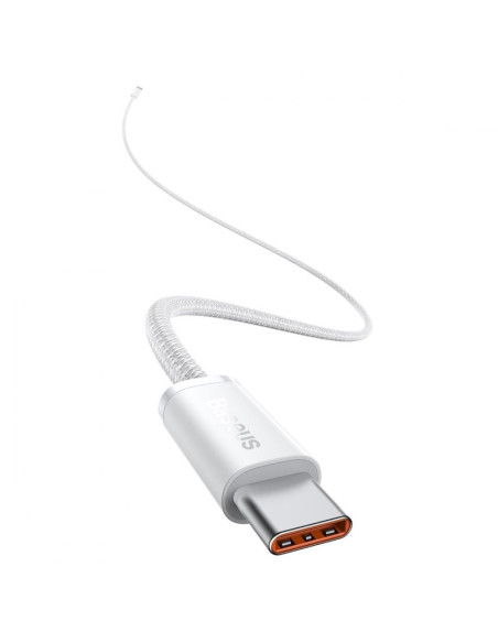 Câble BASEUS Type C vers Type C PD100W Power Delivery Dynamic Series CALD000302 2m blanc