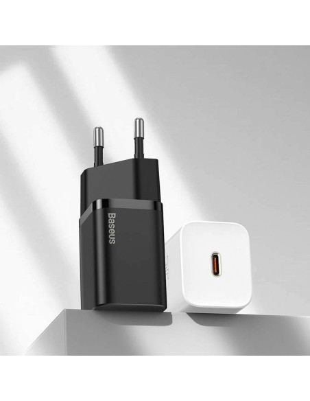 Chargeur secteur BASEUS Type C PD QC3.0 3A 25W CCSP020101/CCCJG25CE noir