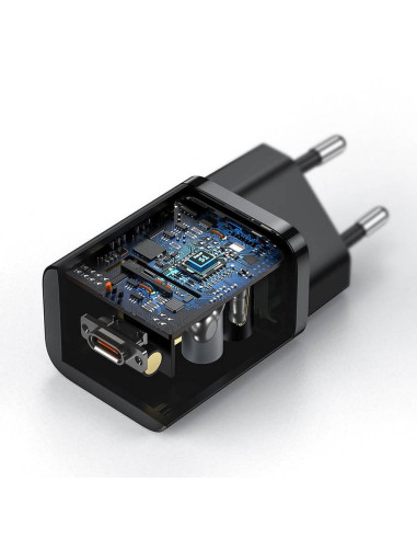 Chargeur secteur BASEUS Type C PD QC3.0 3A 25W CCSP020101/CCCJG25CE noir