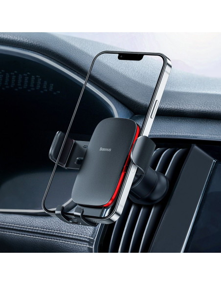 BASEUS support voiture à gravitation pour grille SUJS000001 noir