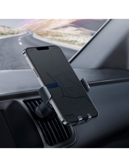 BASEUS support voiture à gravitation pour grille SUJS000001 noir