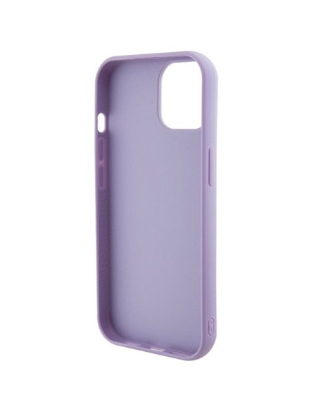 Coque GUESS pour IPHONE 13 / 14 / 15 GUHCP15SPSFDGSU (Sequin Script Metal) violet