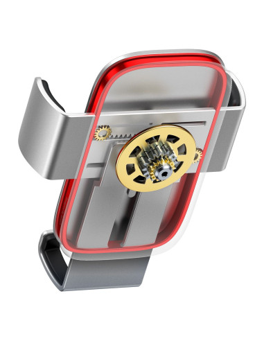 BASEUS support voiture à gravitation pour grille SUJS000012 argenté