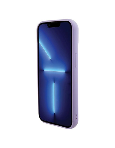 Coque GUESS pour IPHONE 13 / 14 / 15 GUHCP15SPSFDGSU (Sequin Script Metal) violet
