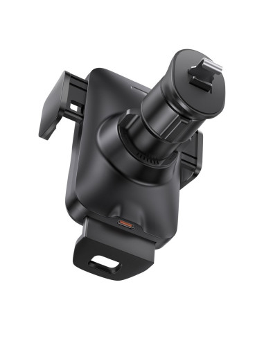 BASEUS support voiture à induction pour grille 15W CGZX000001 noir