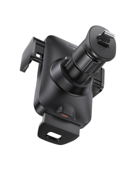 BASEUS support voiture à induction pour grille 15W CGZX000001 noir