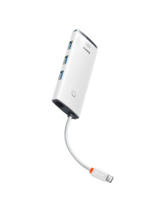 Adaptateur BASEUS HUB 5in1 Type C WKQX040002 0,15 m blanc