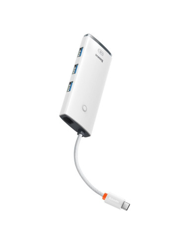 Adaptateur BASEUS HUB 5in1 Type C WKQX040002 0,15 m blanc