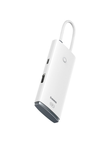 Adaptateur BASEUS HUB 5in1 Type C WKQX040002 0,15 m blanc