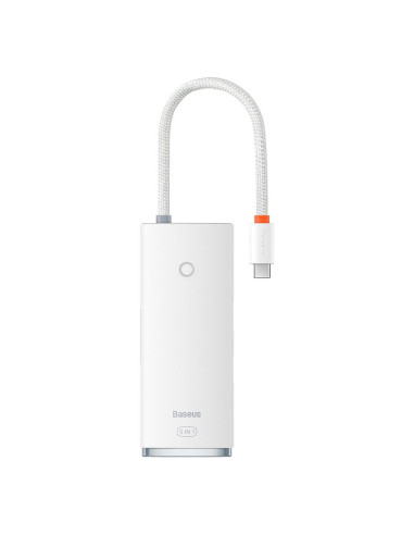 Adaptateur BASEUS HUB 5in1 Type C WKQX040002 0,15 m blanc