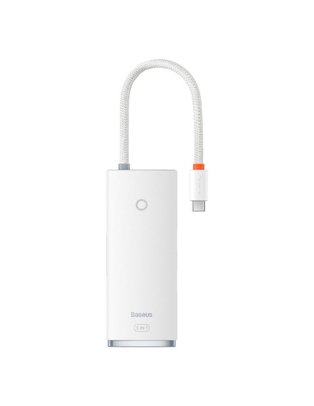 Adaptateur BASEUS HUB 5in1 Type C WKQX040002 0,15 m blanc