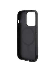 Véritable GUESS Case GUHMP15LHGCFSEK pour iPhone 15 PRO (Compatible avec Magsafe GCUBE Stripes / noir) 2