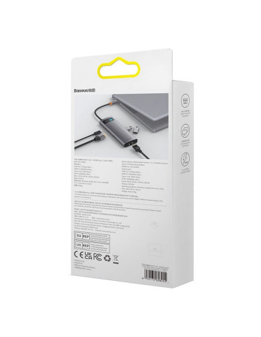 Adaptateur BASEUS HUB 7in1 Type C WKWG040113/BS-OH044 0,15 m gris