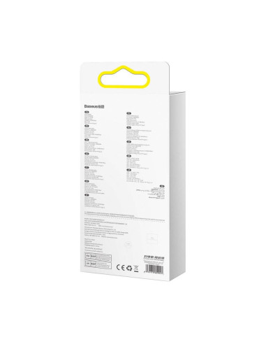 BASEUS Câble 3-en-1 USB A vers Micro USB / Lightning / Type C 3.5A CAMJ010017 1.1m bleu