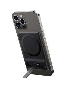 Support magnétique pliable BASEUS compatible avec MagSafe noir 2