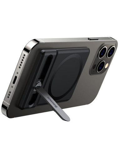 Support magnétique pliable BASEUS compatible avec MagSafe noir